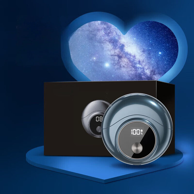 🎉 60% DE RÉDUCTION ! ✨ Rasoir électrique multifonction portable – Lames double anneau, étanche IPX4 & design UFO compact 🪒⚡