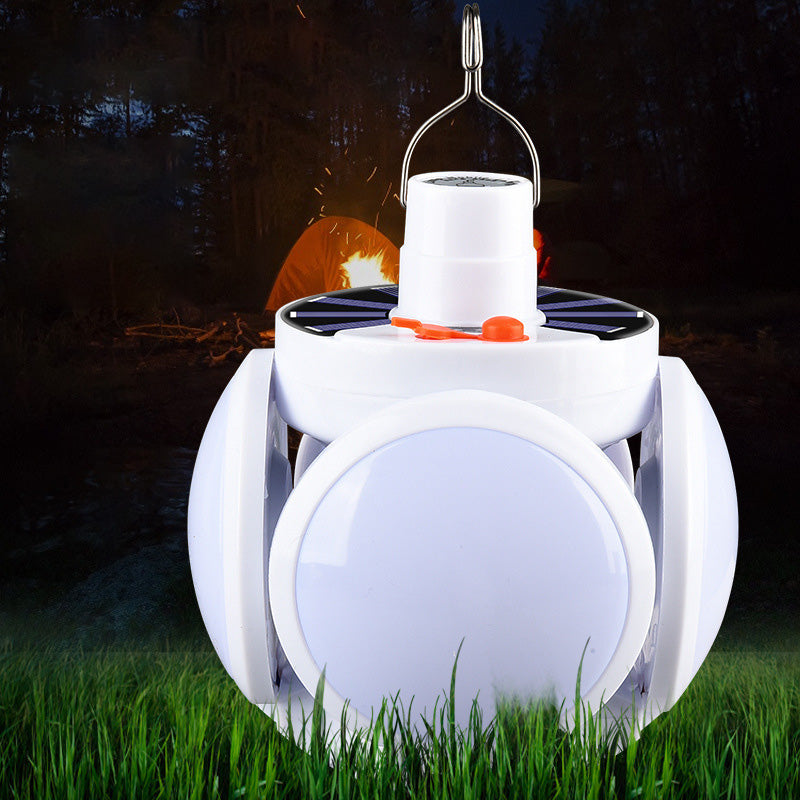 ☀️⚡60 % DE RÉDUCTION ! 🔋🔥Lampe solaire multifonctionnelle et pliable en forme de ballon de football