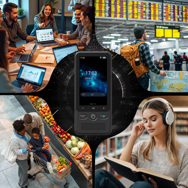 📢📢 60 % DE RÉDUCTION ! ⏰📲 Traducteur portable 2 en 1 : traduction en temps réel, 🌍 138 langues hors ligne, 🔋 Autonomie ultra-longue | Idéal pour les grands voyageurs ✈️