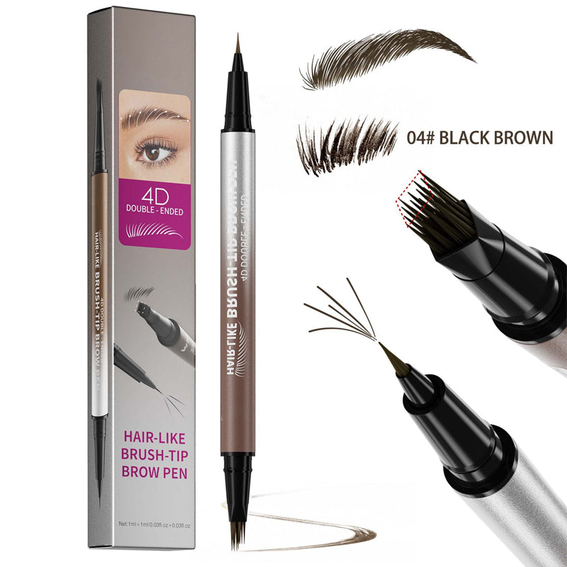 ✨️OFFRES SPÉCIALES - 60 % DE RÉDUCTION✨️Crayon à sourcils liquide 2-en-1 waterproof