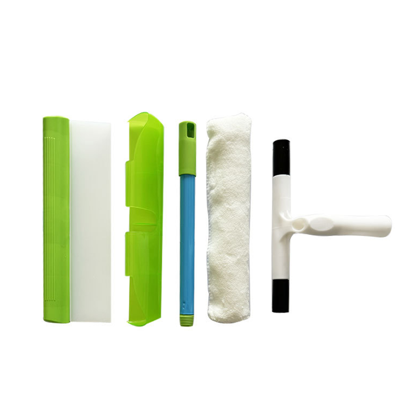 đ§čđ§ș60 % DE RĂDUCTION !đ„ Grattoir Ă vitres anti-rayures et sans traces â Kit complet de 5 piĂšces pour le nettoyage des vitres