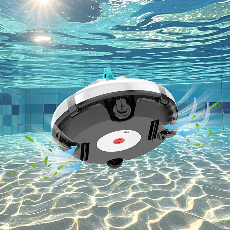 đ€50 % DE RĂDUCTIONđ Robot nettoyeur de piscine | Sans fil · Puissance d'aspiration Ă©levĂ©e · Navigation intelligente · DĂ©marrage d'une simple pression · Panier filtrant facile Ă retirer