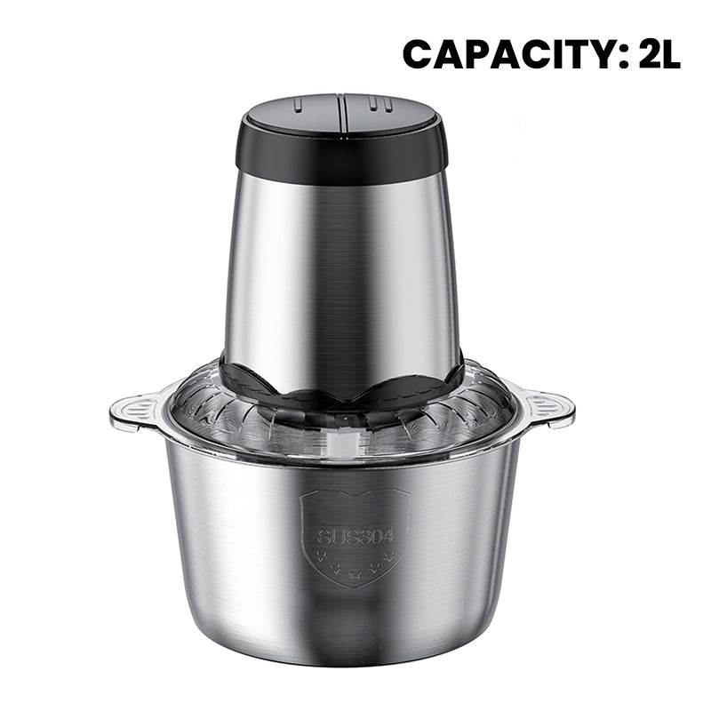 🥩 Hachoir à viande électrique de 300 W – Grande capacité (2 à 3 L) pour la viande, les légumes et la préparation des repas