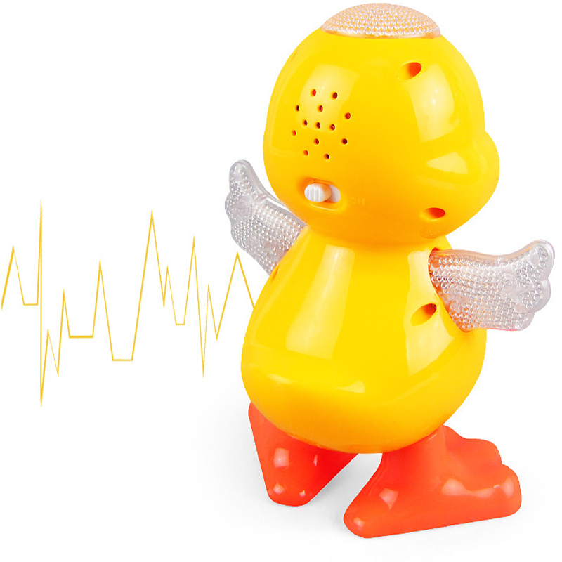 🦆 Canard interactif qui danse – Il chante, marche et clignote grâce à des lumières LED, pour les enfants à partir de 3 ans