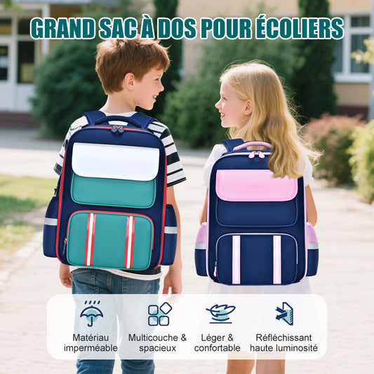 ⏳Promotions de la rentrée scolaire⏰Sac à dos scolaire grande capacité pour élève🎒