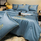 🛏Meilleurs prix pour l'été❄️Parure de lit quatre pièces en velours de haute qualité💕Confortable et rafraîchissant(🚀55% de réduction)