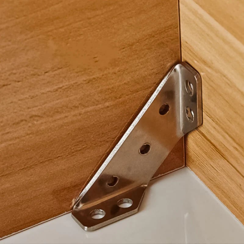 🔧 50% DE RÉDUCTION! 🔩 Support triangulaire en inox – Robuste & stable ✨