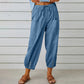 💓60 % DE RÉDUCTION !💞 Pantalon large à jambes droites pour femme – Coton et lin respirants, coupe flatteuse et poches pratiques 👖