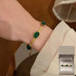 📿50 % de réduction💍Collier Emeraude Boucles d'oreilles Bracelet
