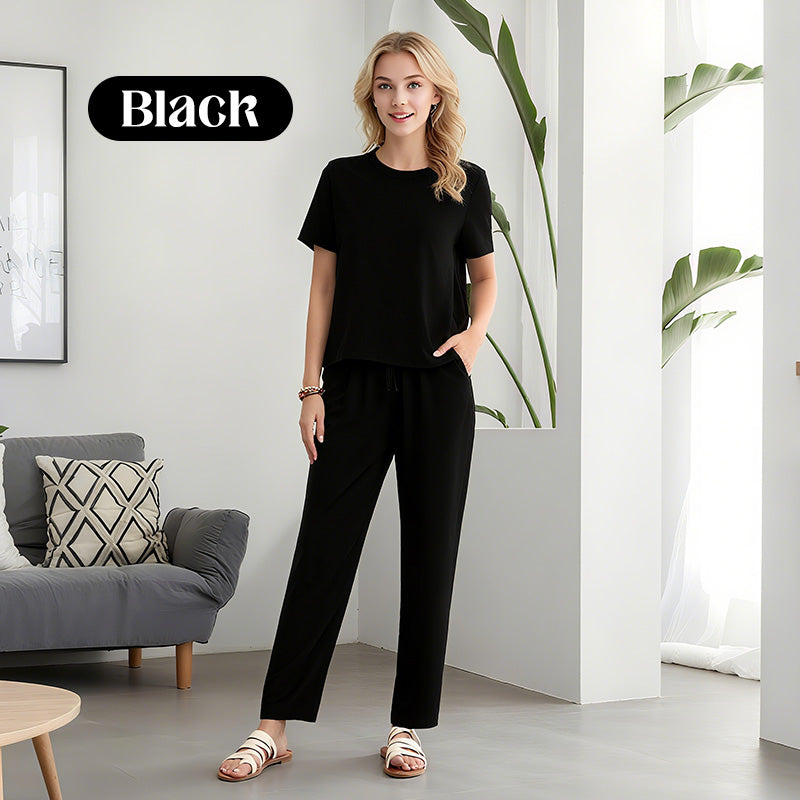 🌸DERNIER JOUR - OFFRE SPÉCIALE : 60 % DE RÉDUCTION💖 Ensemble haut et pantalon décontracté pour femme