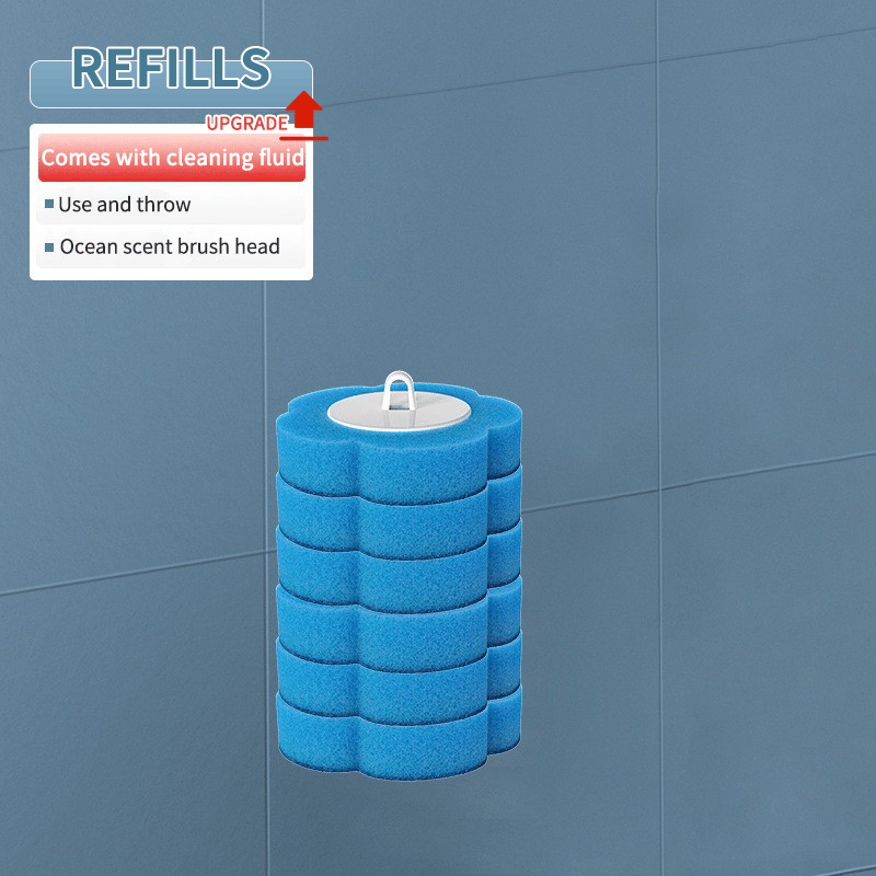 PLUS DE 50 000 UNITÉS VENDUES !🚽💦Ensemble innovant de brosses de toilettes jetables à fixation murale✨