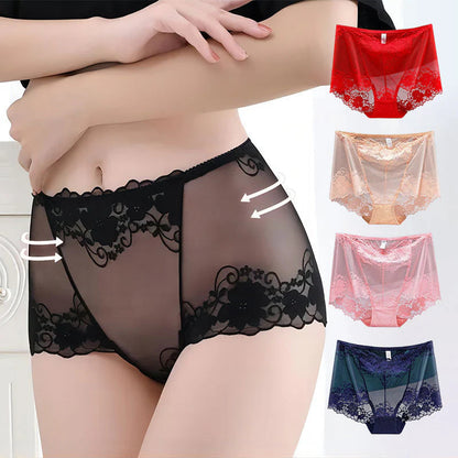 🌸60% de réduction🧶 Boxers taille haute en dentelle crochetée à la main pour femmes – Respirants, style vintage et confortables 🌸