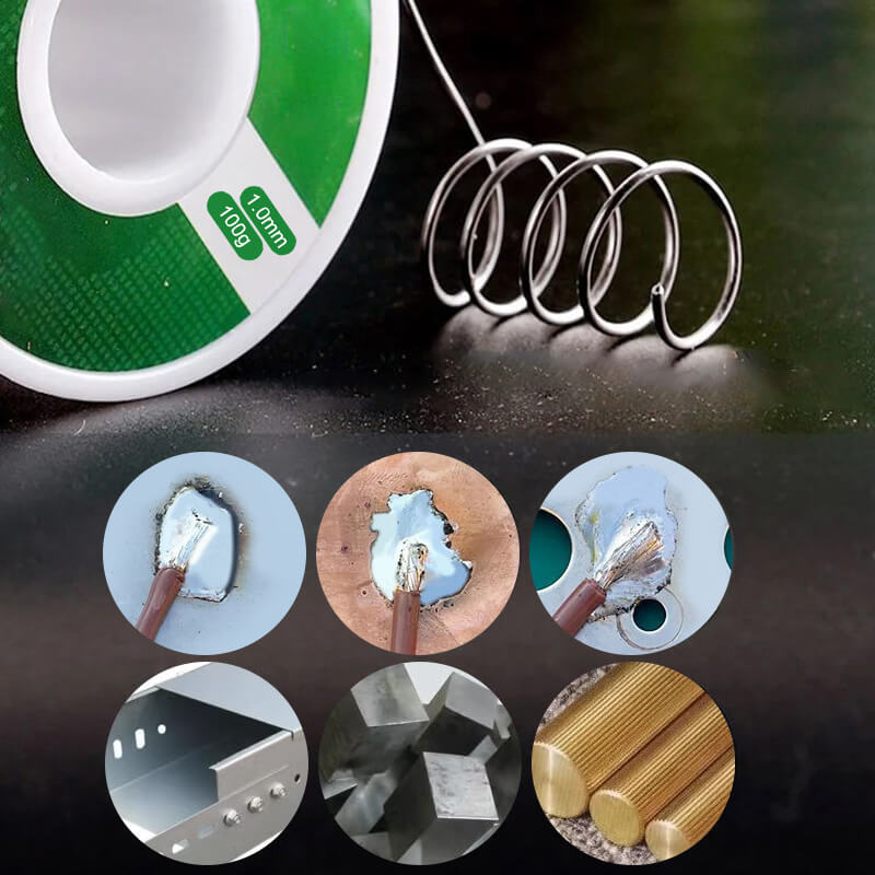 🔥50 % DE RÉDUCTION 🛠️ Fil de soudure plus léger – Aluminium et acier inoxydable – Soudure instantanée, sans fer à souder, et portable ⚡