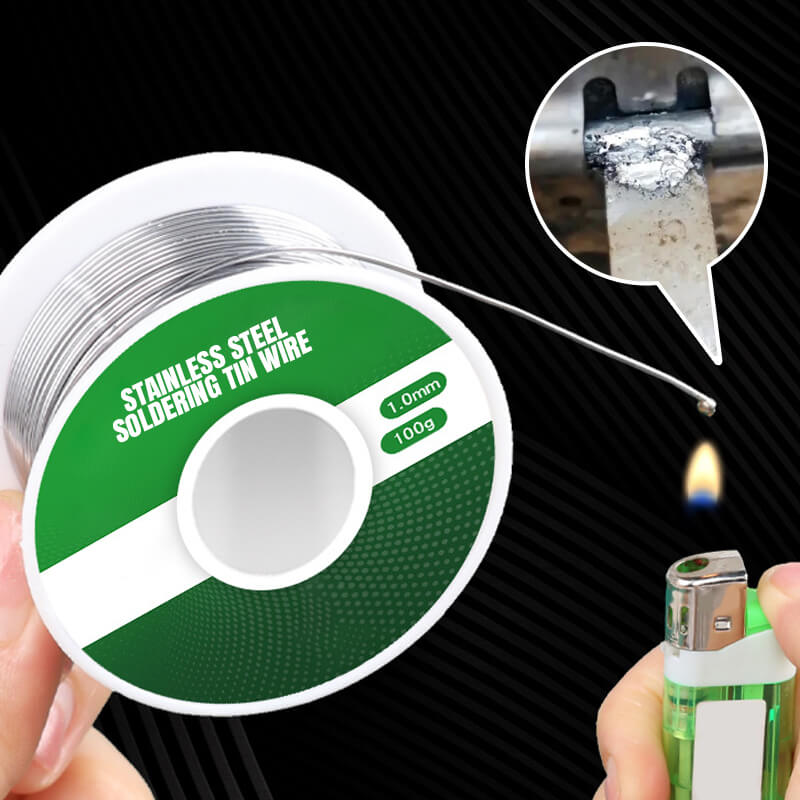 🔥50 % DE RÉDUCTION 🛠️ Fil de soudure plus léger – Aluminium et acier inoxydable – Soudure instantanée, sans fer à souder, et portable ⚡