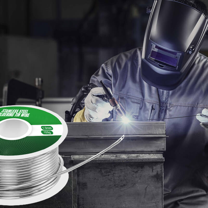 🔥50 % DE RÉDUCTION 🛠️ Fil de soudure plus léger – Aluminium et acier inoxydable – Soudure instantanée, sans fer à souder, et portable ⚡