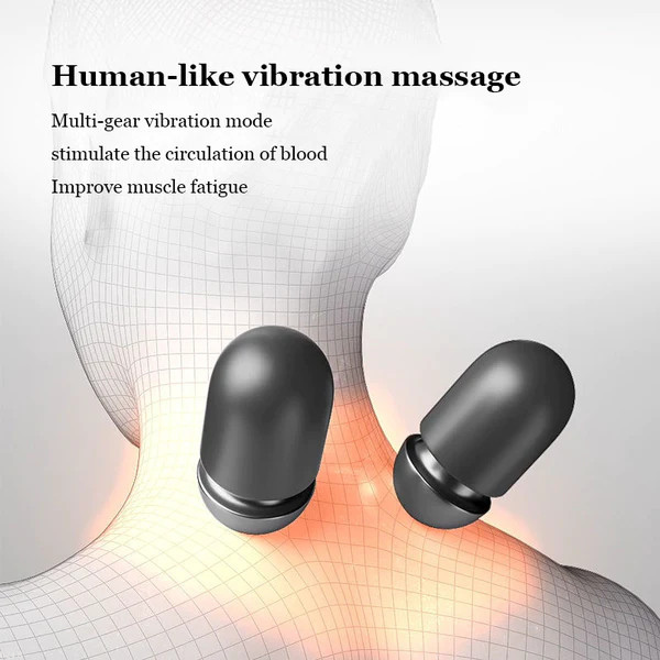 🔥Livraison gratuite🔥 Oreiller de soutien cervical avec massage intégré et massage chaud