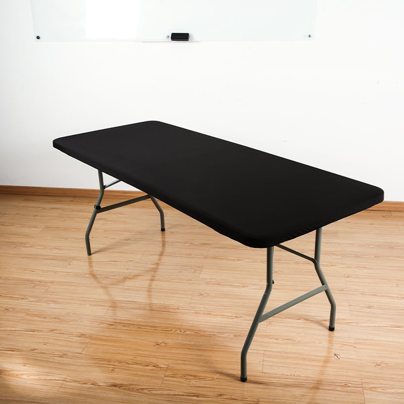 🎨🍽️ Tablecloth extensible – Enfilez-la en un clin d’œil, finition lisse sans pli, disponible en plusieurs couleurs, la solution chic pour cacher les tables abîmées et sublimer vos réceptions 💫💎