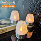 🕯️☀️ Lot de 6 lampes de table solaires LED – Sans flamme et étanches, allumage/extinction automatique avec capteur crépusculaire pour le jardin et les fêtes 🏕️