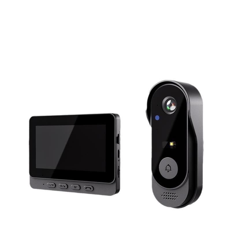 🚪 50 % DE RÉDUCTION ! 📹 Sonnette vidéo intelligente – Caméra HD, interphone bidirectionnel et vision nocturne 🔒