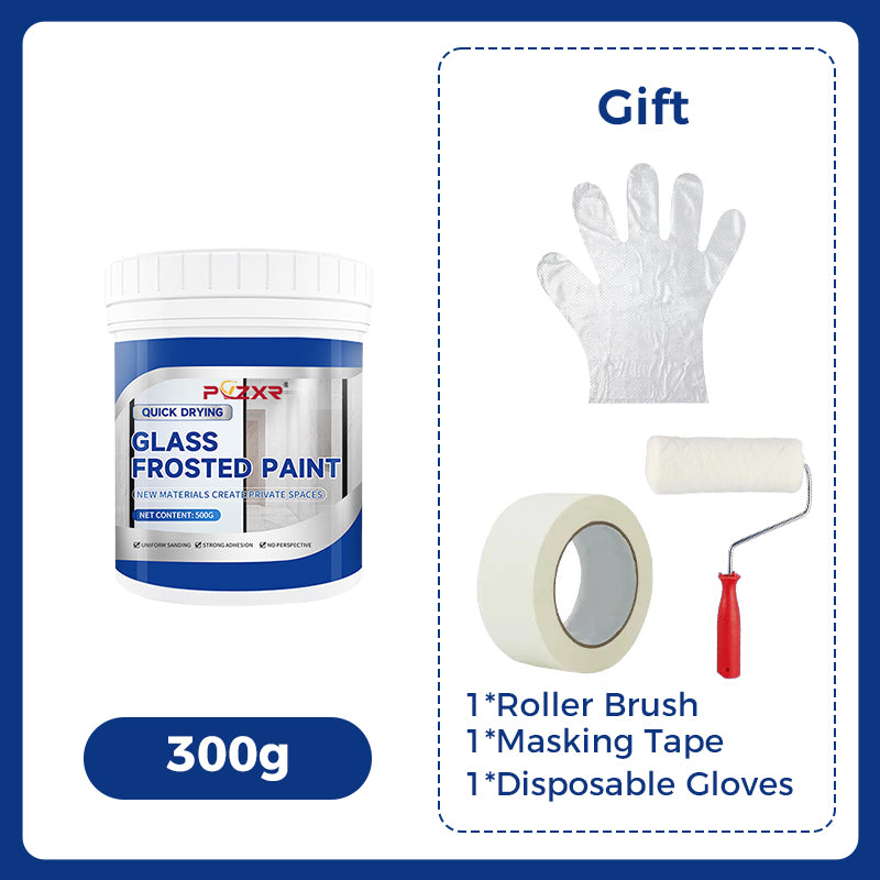 🎁60% DE RÉDUCTION ! 🔥 Peinture pour Verre Dépoli 2026 – Séchage Rapide, Résistante à l’Eau & Effet Givré Élégant 🌫️✨