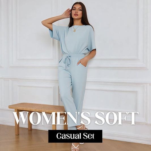 🌸DERNIER JOUR - OFFRE SPÉCIALE : 60 % DE RÉDUCTION💖 Ensemble haut et pantalon décontracté pour femme