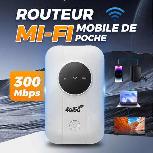 📶2025 Vente à chaud🔥 Routeur Wi-Fi Mobile 4/5G LTE de Poche(🔥67% de réduction)