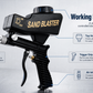 🚀 Pistolet de sablage pneumatique portable – Outil pour le dégrossissage, le polissage et la finition