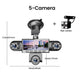 🚘🔒 -50% ! 📷 Caméra Embarquée 4 Canaux 1080p – Vision Nocturne & Stationnement 24h/24 pour Sécurité Auto