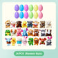 🐰60 % DE RÉDUCTION MAINTENANT ! 🥚 Œufs de Pâques pré-remplis de peluches – Douces et colorées, parfaites pour la chasse aux œufs 🐣