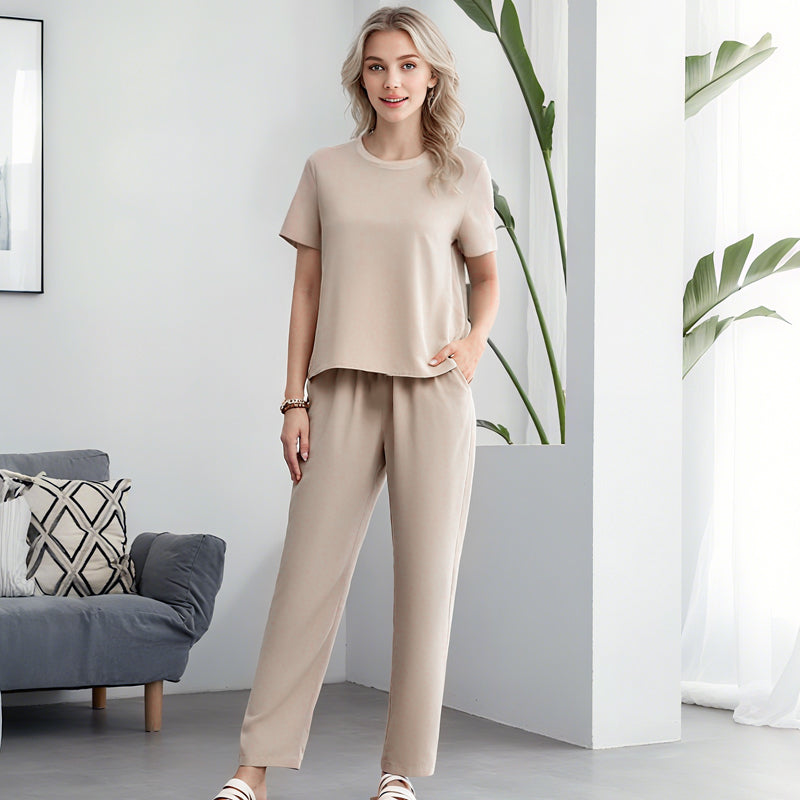 🌸DERNIER JOUR - OFFRE SPÉCIALE : 60 % DE RÉDUCTION💖 Ensemble haut et pantalon décontracté pour femme