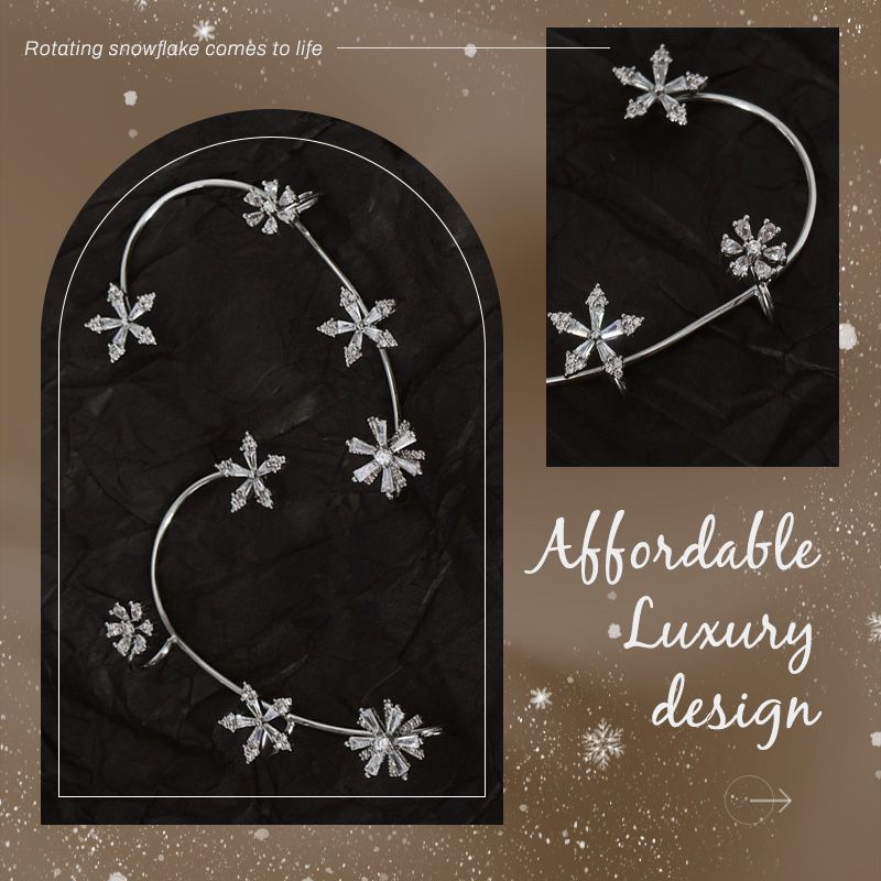 ✨️Journée de la femme - 50% de réduction✨️Boucles d'oreilles à fleurs tournantes