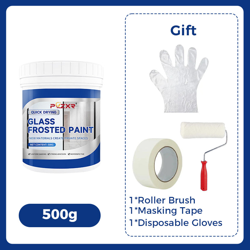 🎁60% DE RÉDUCTION ! 🔥 Peinture pour Verre Dépoli 2026 – Séchage Rapide, Résistante à l’Eau & Effet Givré Élégant 🌫️✨