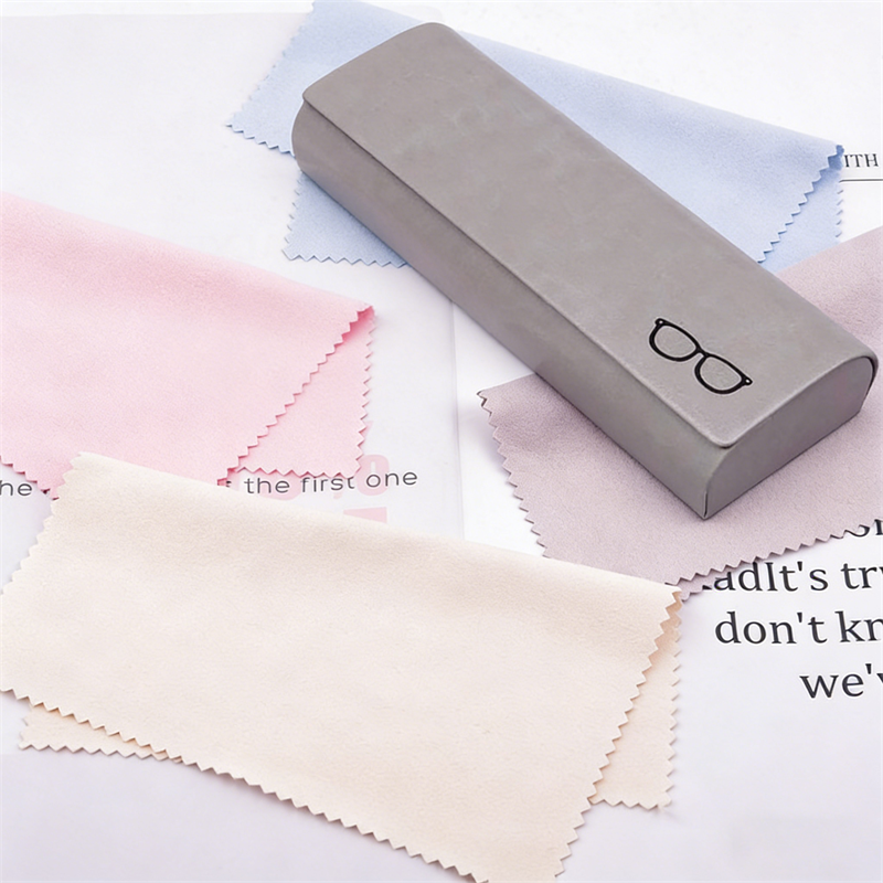 Étui à lunettes en cuir rigide minimaliste