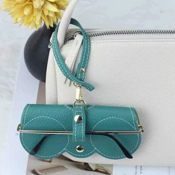 🔥vente à chaud🔥Sac à lunettes de soleil en cuir souple
