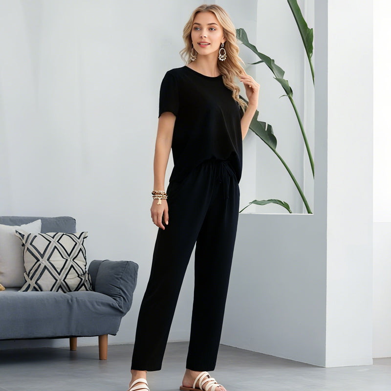 🌸DERNIER JOUR - OFFRE SPÉCIALE : 60 % DE RÉDUCTION💖 Ensemble haut et pantalon décontracté pour femme
