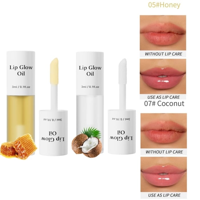 📢📢Achetez 1, obtenez 1 gratuitement ! Huile hydratante teintée pour lèvres coréenne – Vegan, 24h d’hydratation & fini glossy non collant 💋✨