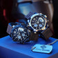 ⌚Montre de sport à quartz multifonctionnelle à double affichage pour homme, étanche à 3 ATM