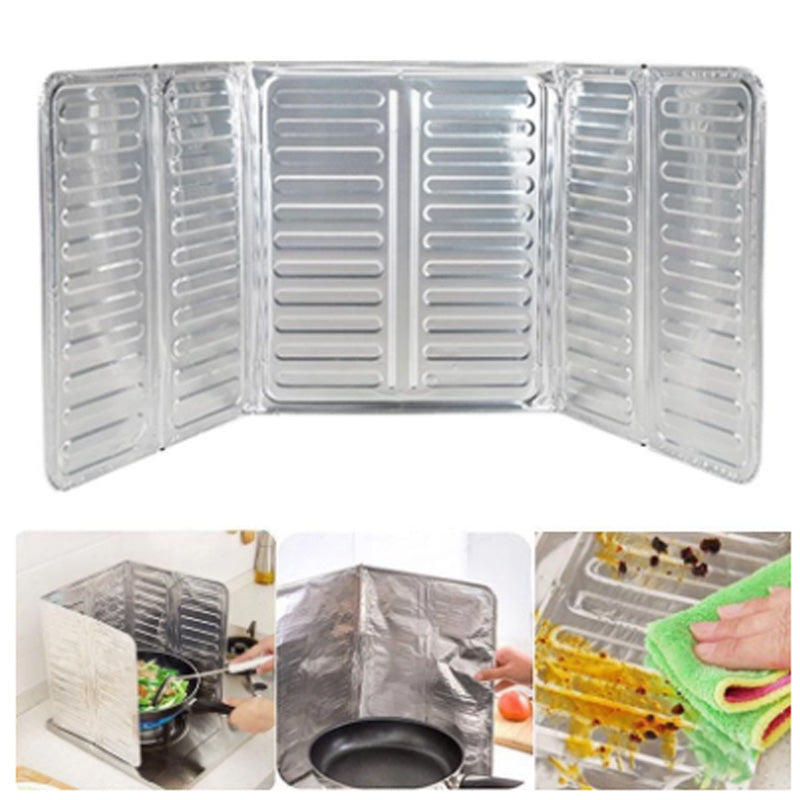 🍳 Pare-Éclaboussures pour Huile de Cuisine - Design Anti-Adhésif et Facile à Nettoyer, Sécurité Maximale aux Fourneaux 🔥✨