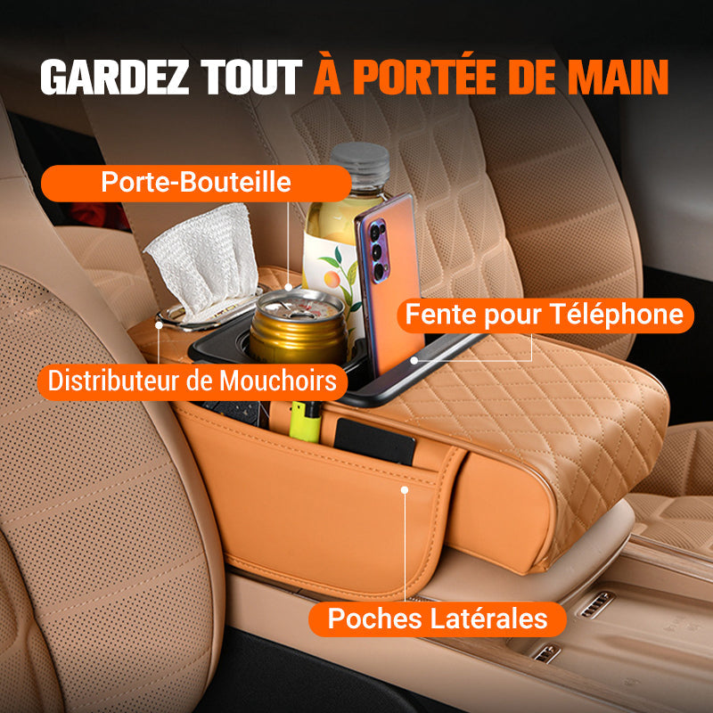 🔥50 % DE RÉDUCTION🚗Coussin d'accoudoir de voiture multifonctionnel – Confort ergonomique pour les longs trajets et les trajets quotidiens ✨