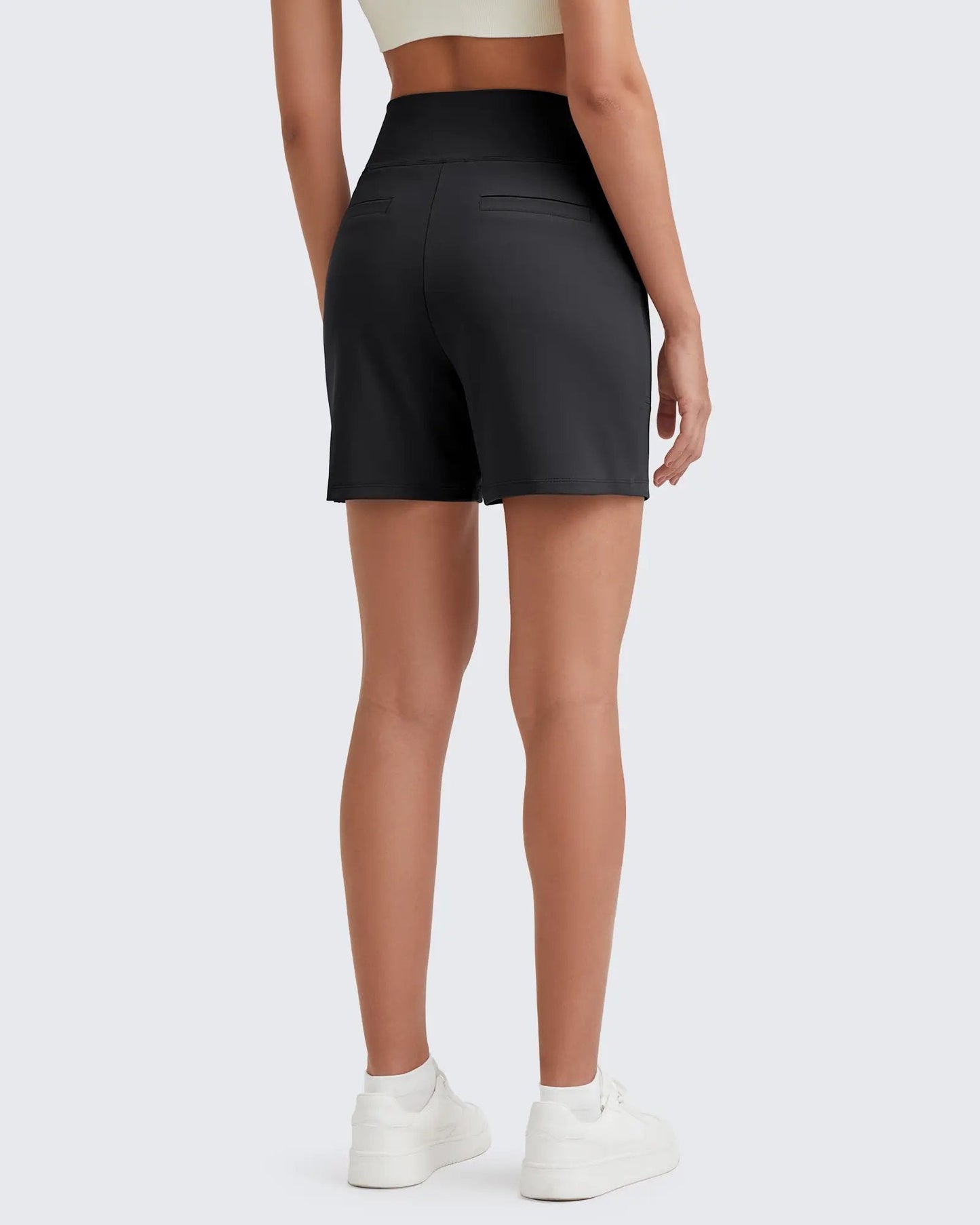 💃50 % DE RÉDUCTION✨ Short taille haute pour femme – Ajustement gainant et extensible dans les 4 sens – Doux comme du beurre ☁️