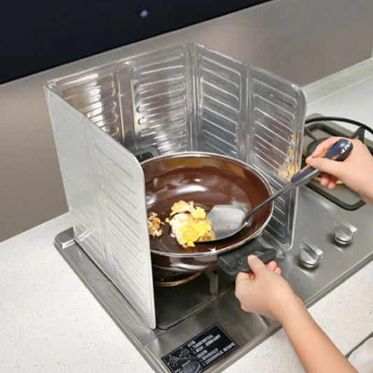 🍳 Pare-Éclaboussures pour Huile de Cuisine - Design Anti-Adhésif et Facile à Nettoyer, Sécurité Maximale aux Fourneaux 🔥✨