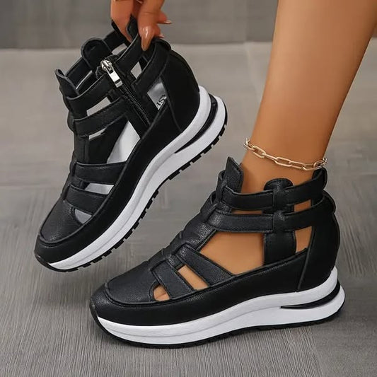 🔥Meilleurs prix pour l'été🔥Sandales confortables et légères avec fermeture éclair latérale