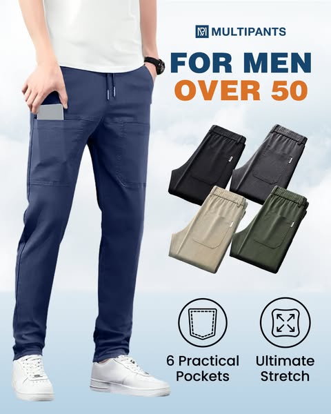 👖 Soldes 2026 — Plus de 23 000 vendus!🔥 MultiPants Cargo Extensible – Tissu Haute Résistance 💪