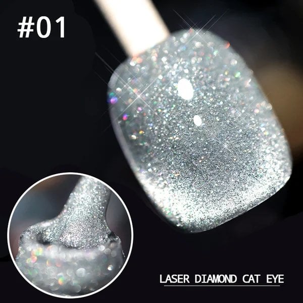 💅DERNIER JOUR DE PROMOTION EXCEPTIONNELLE : 60 % DE RÉDUCTION !💎 Vernis à ongles œil de chat effet diamant laser