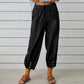 💓60 % DE RÉDUCTION !💞 Pantalon large à jambes droites pour femme – Coton et lin respirants, coupe flatteuse et poches pratiques 👖