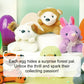🐰60 % DE RÉDUCTION MAINTENANT ! 🥚 Œufs de Pâques pré-remplis de peluches – Douces et colorées, parfaites pour la chasse aux œufs 🐣