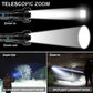 🔦 60 % DE RÉDUCTION ! 🎉 Lampe torche rechargeable 90 000 lumens – Puissance extrême, étanche et longue autonomie 📦