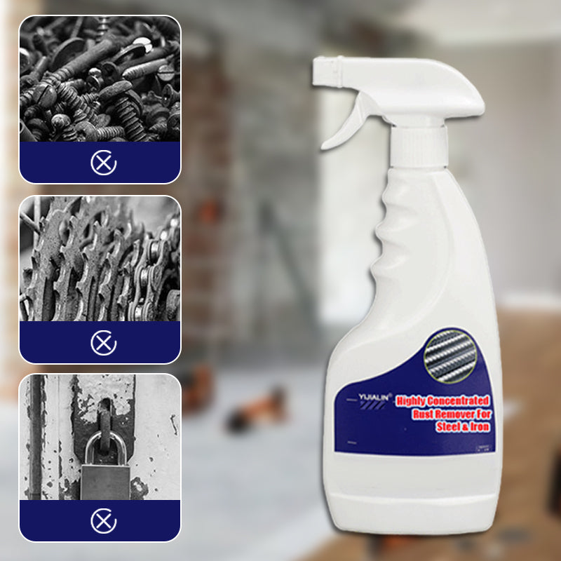 ✨60 % DE RÉDUCTION🔩Détachant antirouille hautement concentré – Efficace sur l'acier et le fer, action rapide et doux pour les surfaces métalliques✨