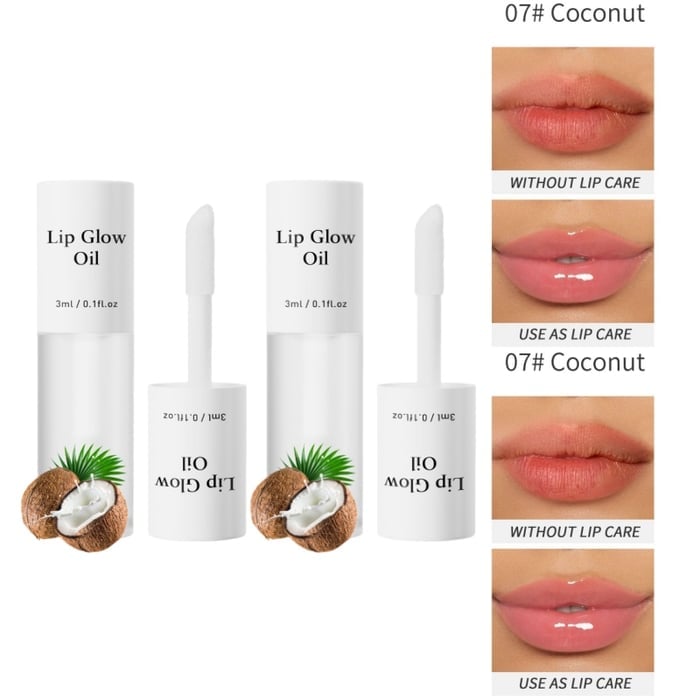 📢📢Achetez 1, obtenez 1 gratuitement ! Huile hydratante teintée pour lèvres coréenne – Vegan, 24h d’hydratation & fini glossy non collant 💋✨