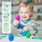 🐰60 % DE RÉDUCTION MAINTENANT ! 🥚 Œufs de Pâques pré-remplis de peluches – Douces et colorées, parfaites pour la chasse aux œufs 🐣